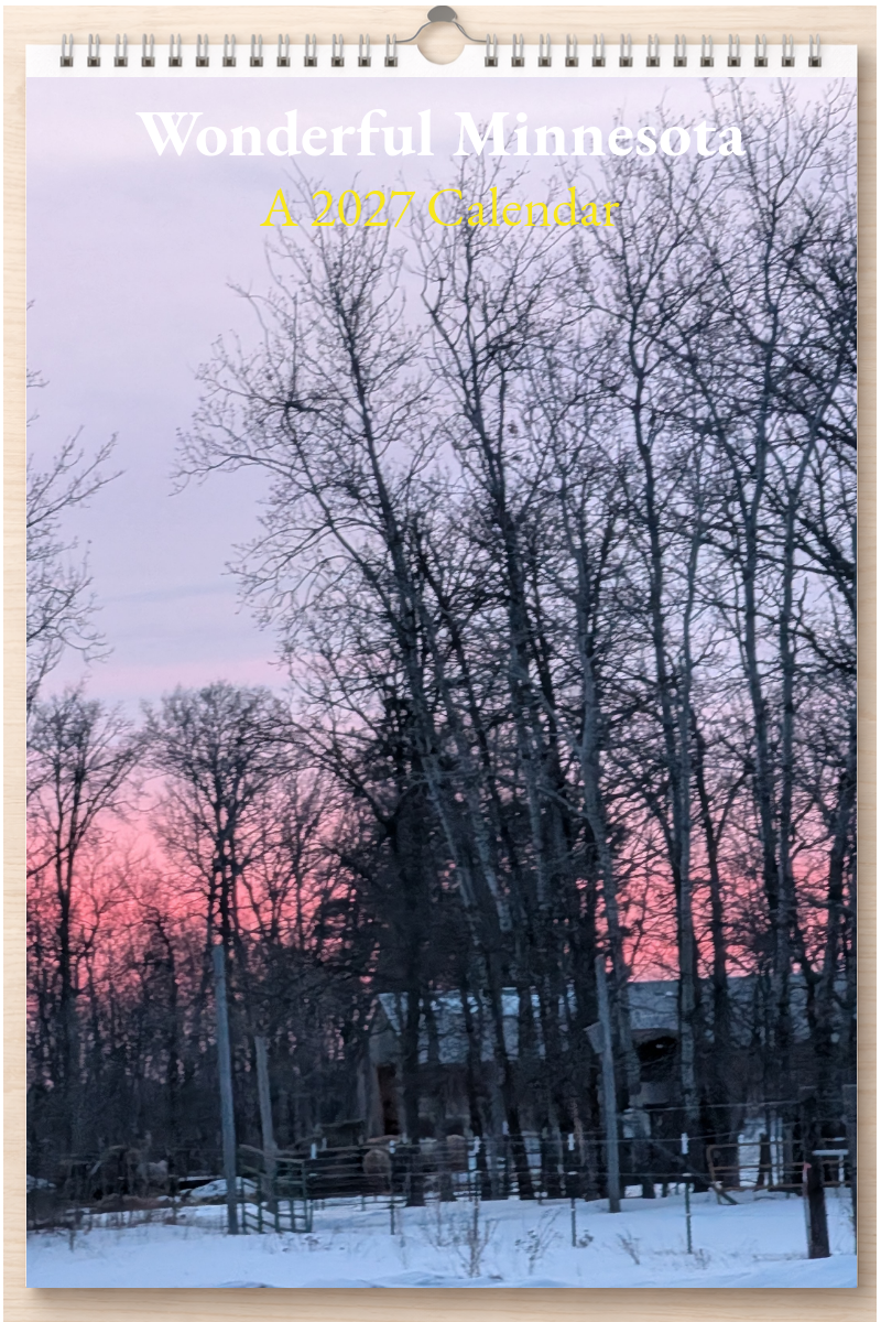 Wonderful Minnesota: A 2027 Calendar