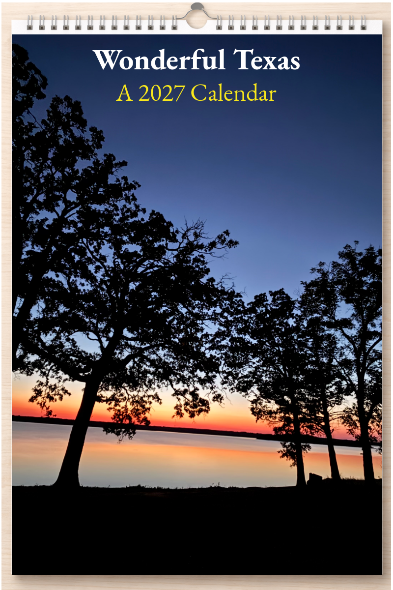 Wonderful Texas: A 2027 Calendar