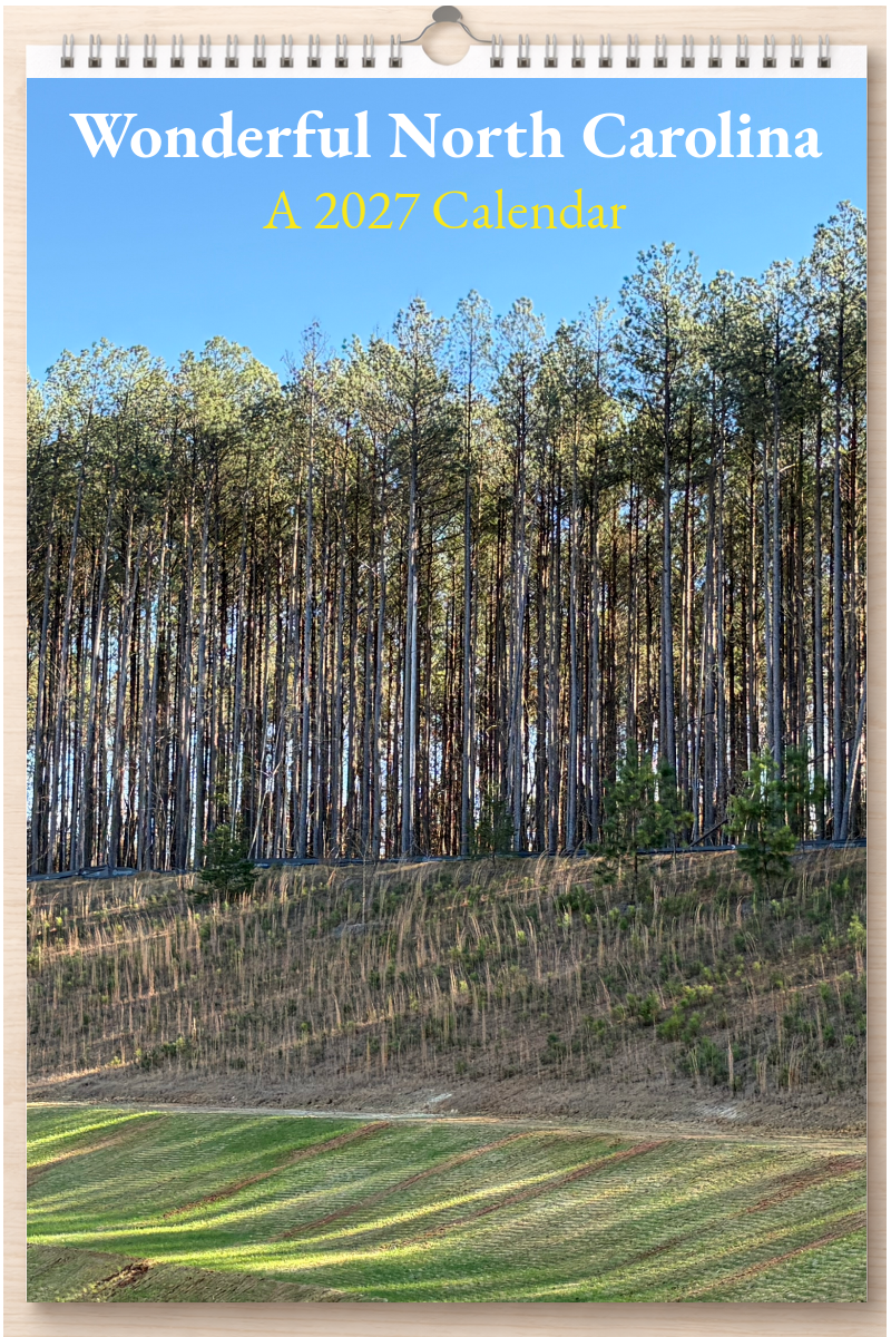 Wonderful North Carolina: A 2027 Calendar