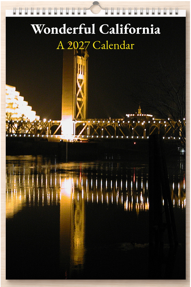 Wonderful California: A 2027 Calendar