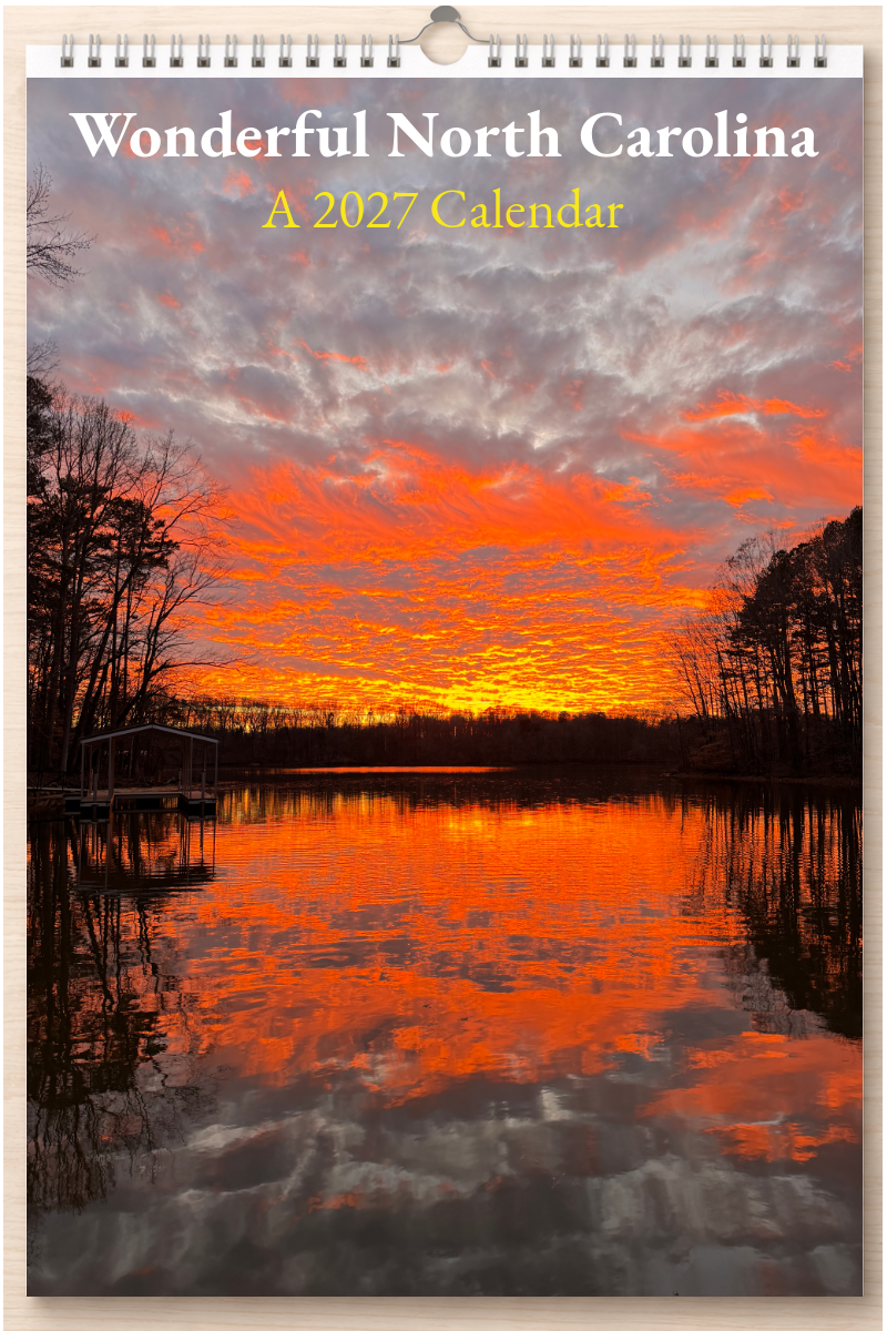 Wonderful North Carolina: A 2027 Calendar