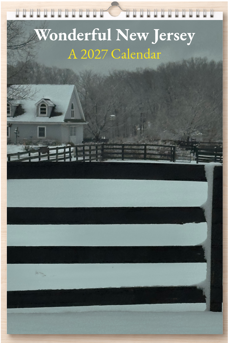 Wonderful New Jersey: A 2027 Calendar