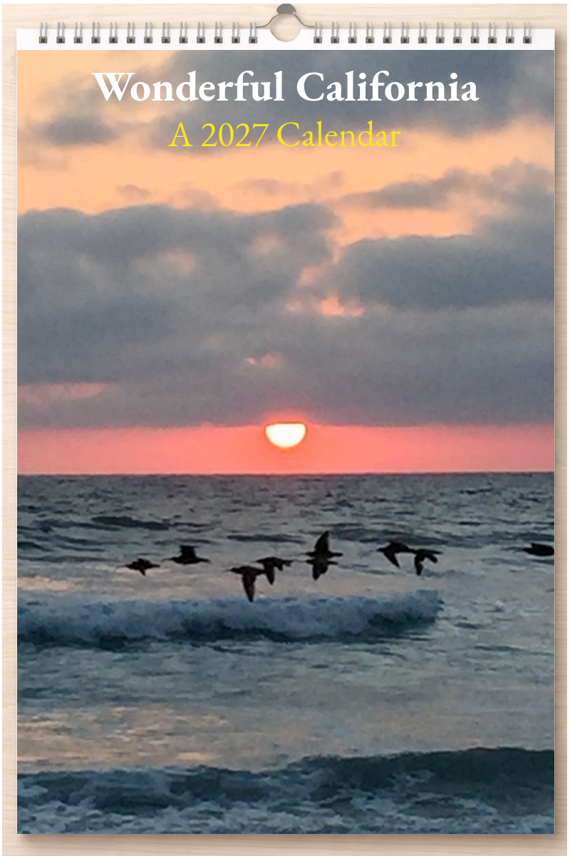 Wonderful California: A 2027 Calendar