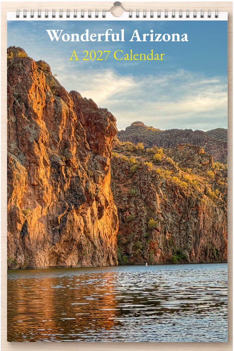 Wonderful Arizona: A 2027 Calendar