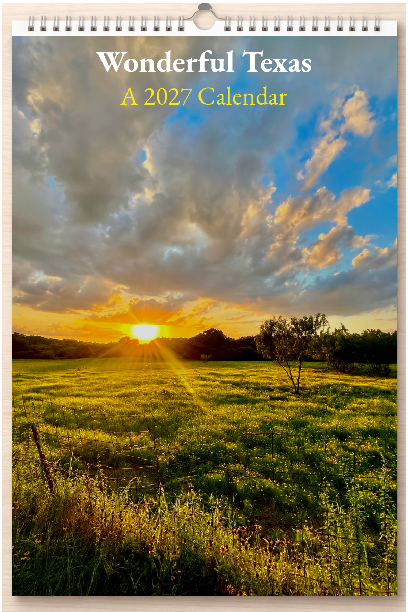 Wonderful Texas: A 2027 Calendar