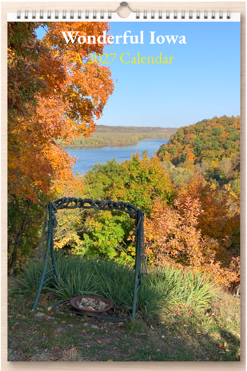 Wonderful Iowa: A 2027 Calendar