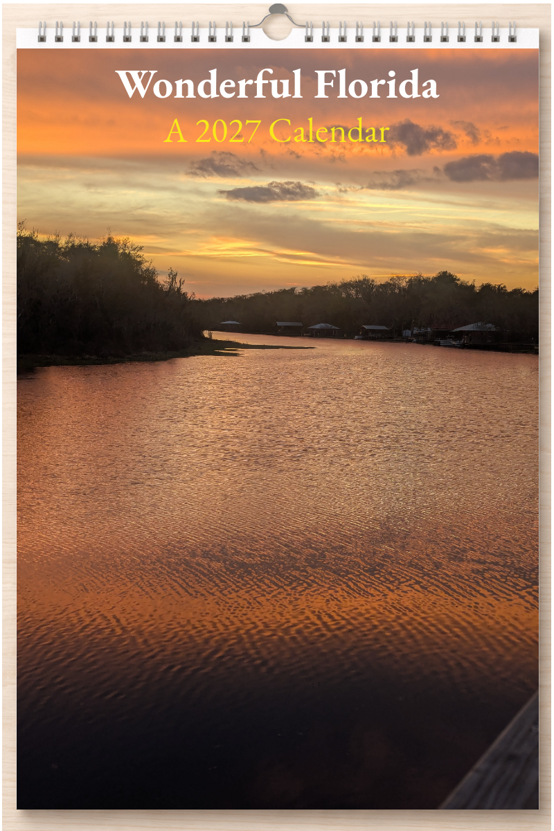 Wonderful Florida: A 2027 Calendar