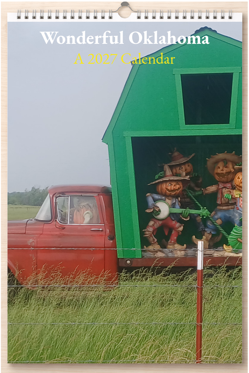Wonderful Oklahoma: A 2027 Calendar
