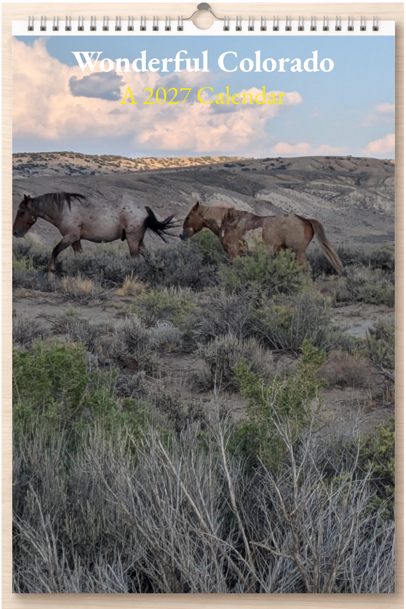 Wonderful Colorado: A 2027 Calendar