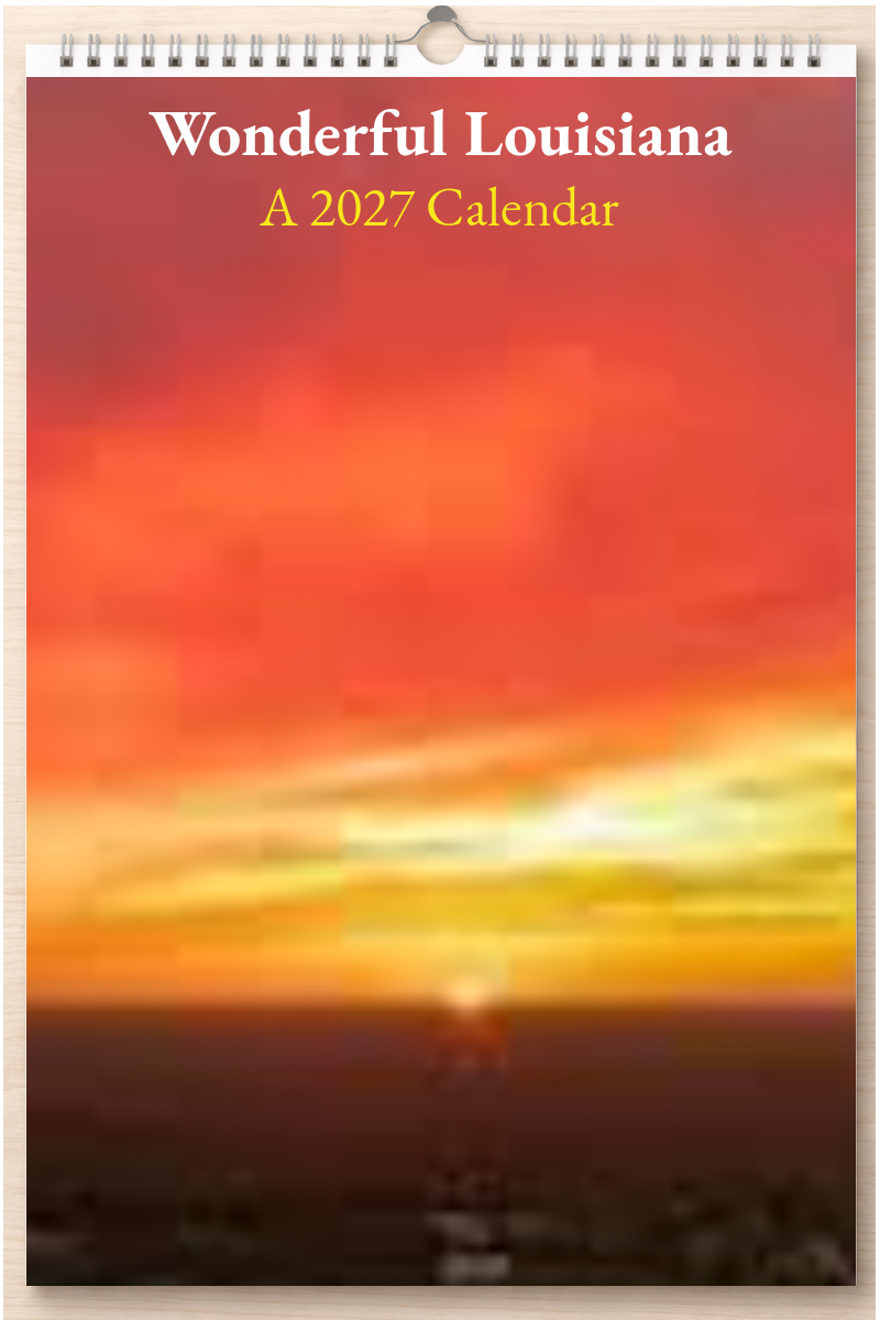 Wonderful Louisiana: A 2027 Calendar