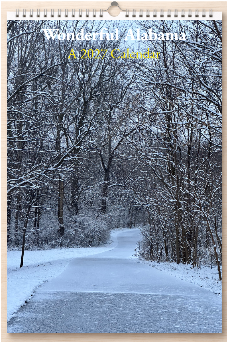 Wonderful Alabama: A 2027 Calendar
