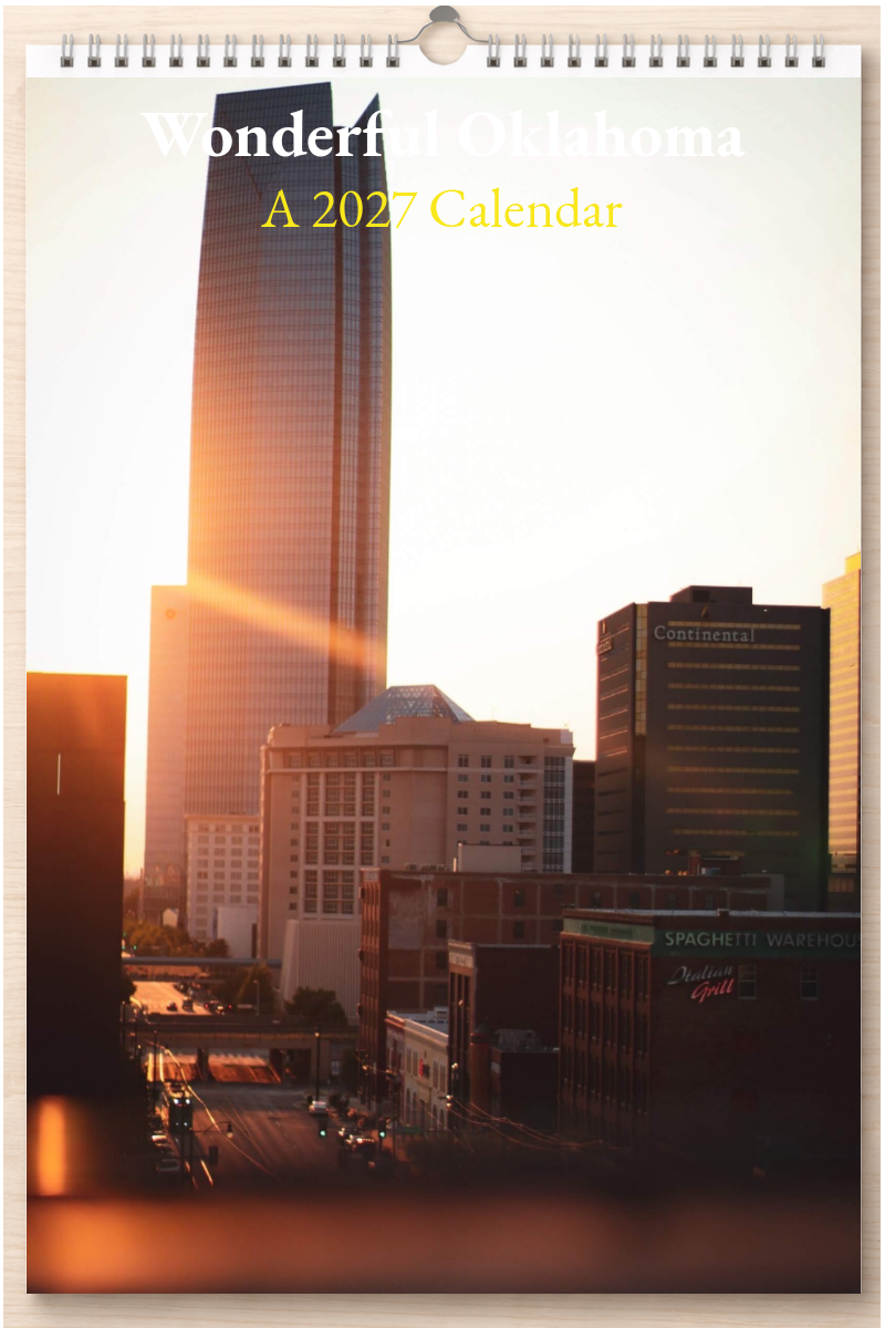 Wonderful Oklahoma: A 2027 Calendar