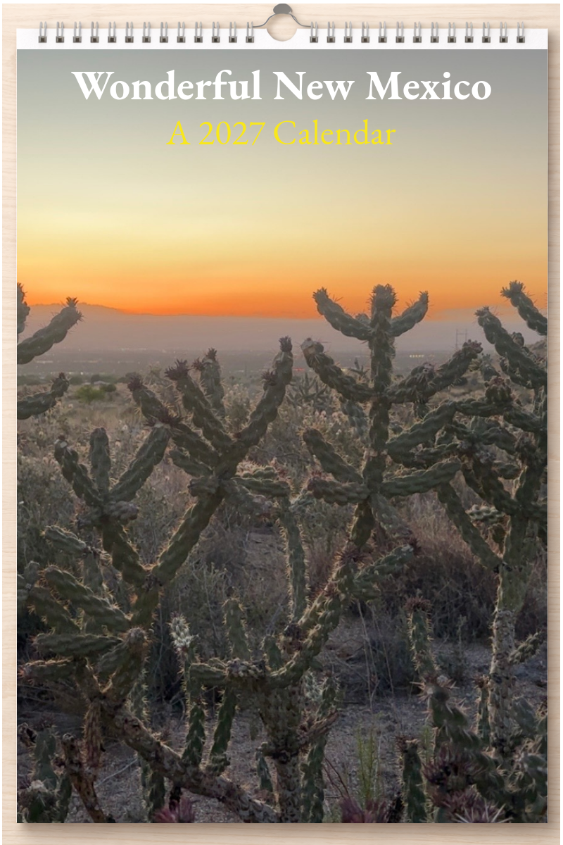 Wonderful New Mexico: A 2027 Calendar
