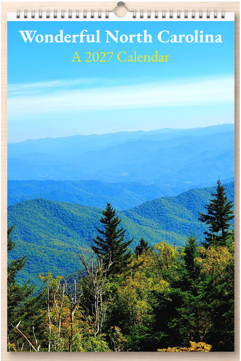 Wonderful North Carolina: A 2027 Calendar