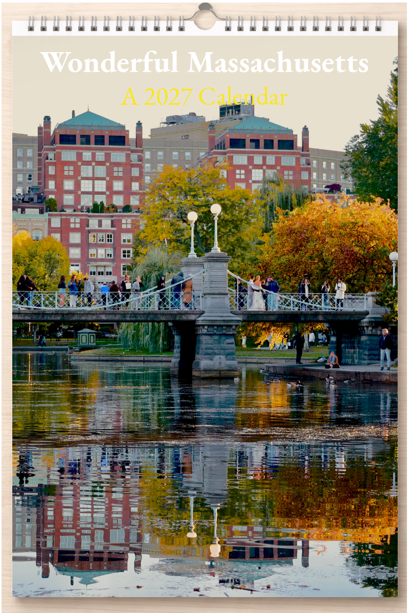 Wonderful Massachusetts: A 2027 Calendar
