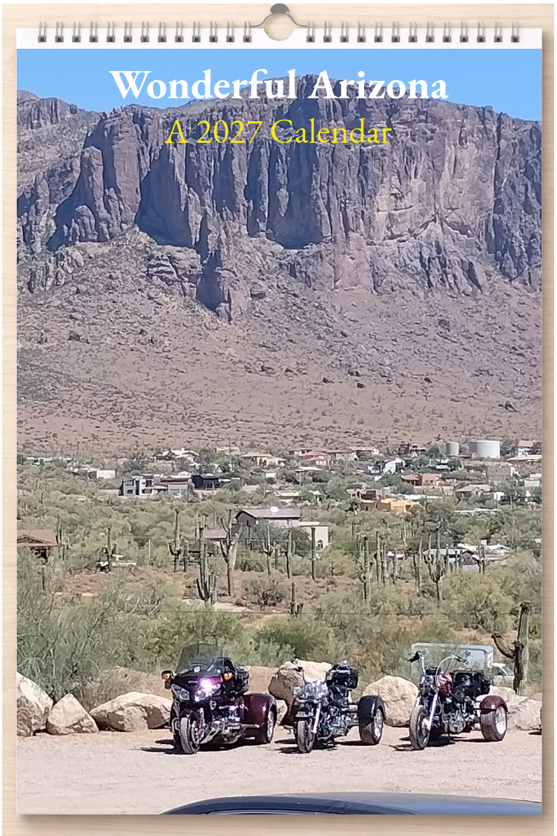 Wonderful Arizona: A 2027 Calendar