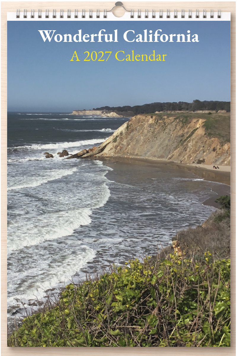 Wonderful California: A 2027 Calendar