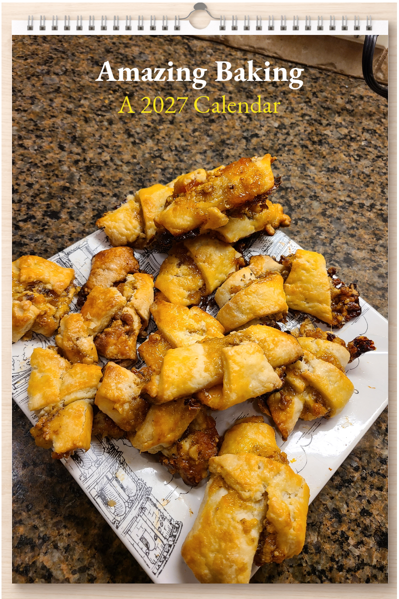 Amazing Baking: A 2027 Calendar