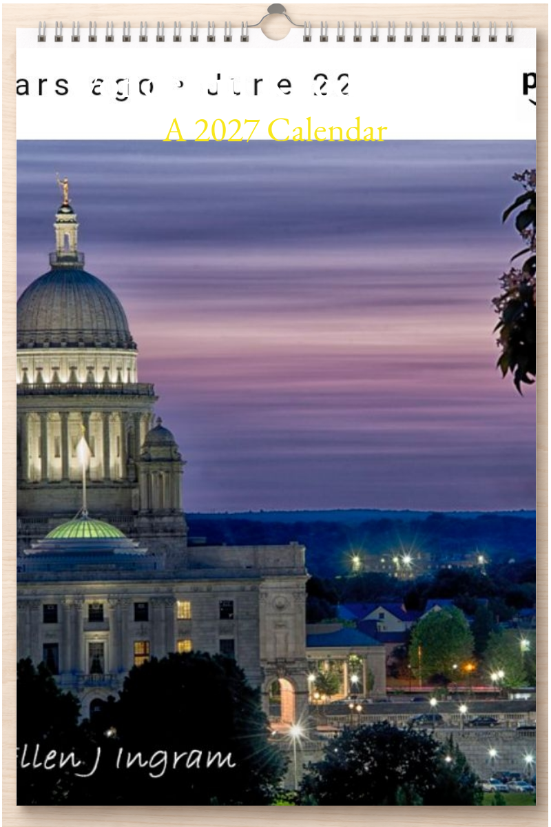 Wonderful Rhode Island: A 2027 Calendar