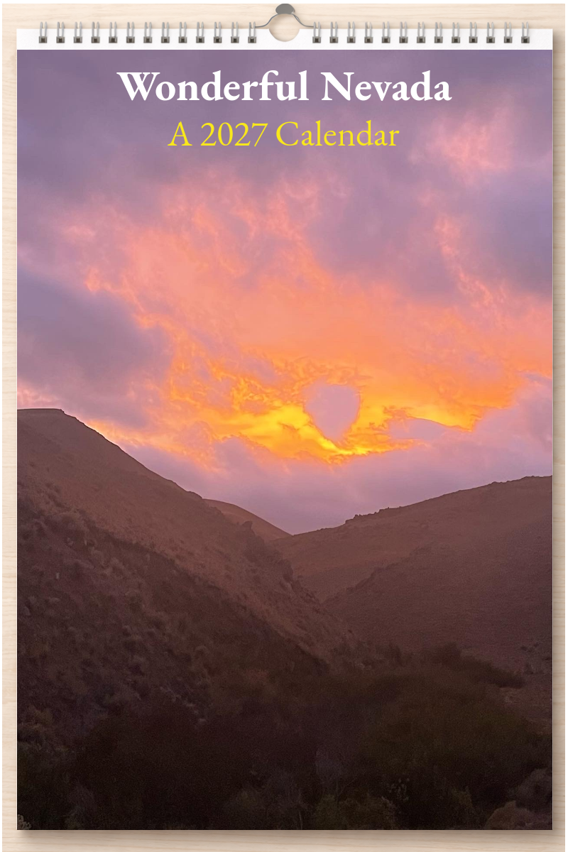Wonderful Nevada: A 2027 Calendar