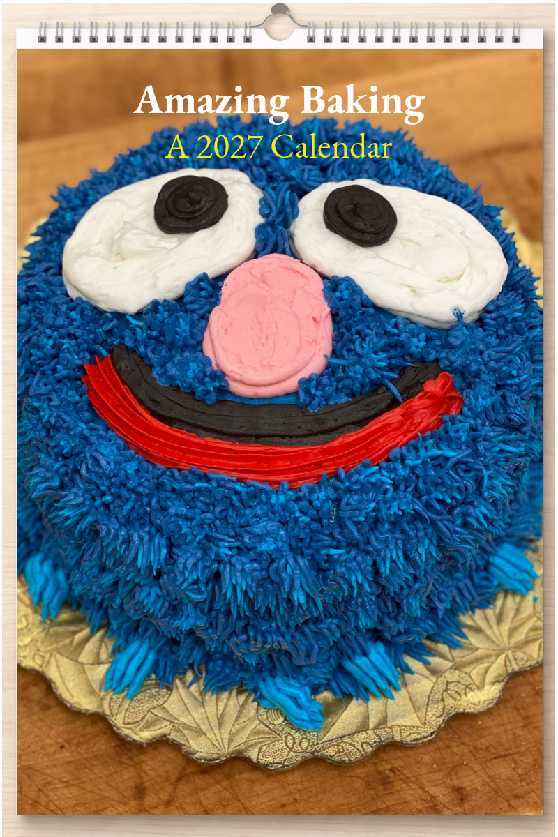 Amazing Baking: A 2027 Calendar