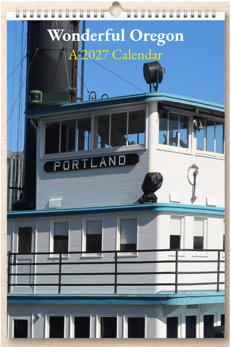 Wonderful Oregon: A 2027 Calendar