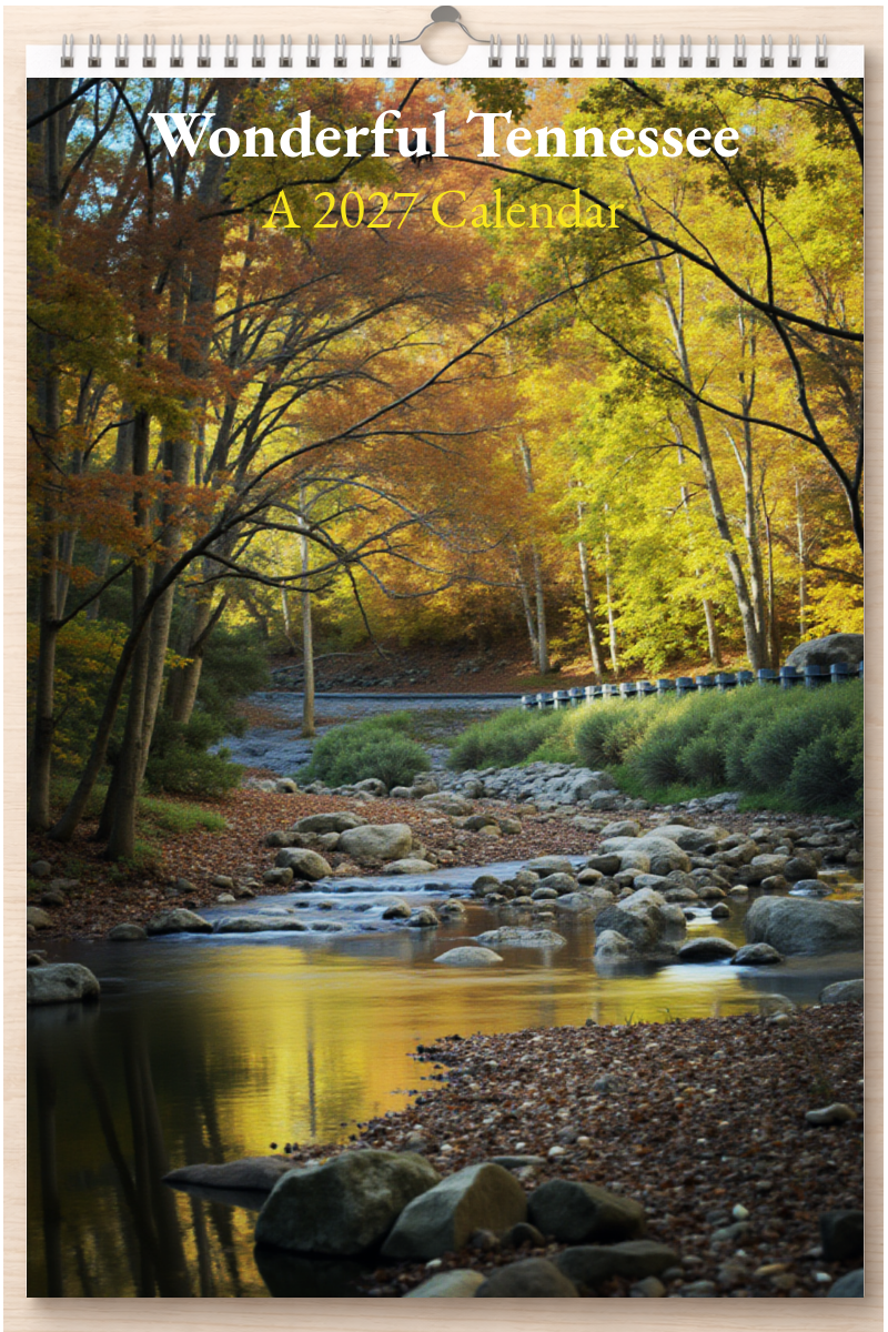 Wonderful Tennessee: A 2027 Calendar
