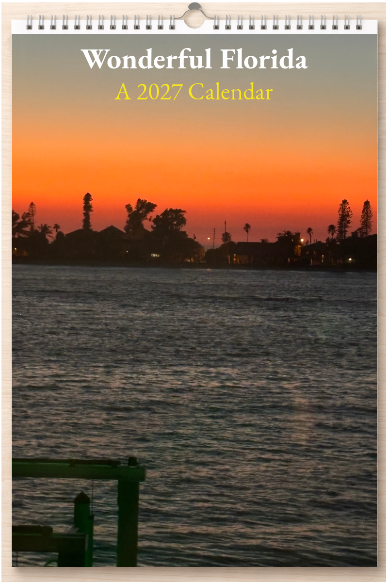Wonderful Florida: A 2027 Calendar
