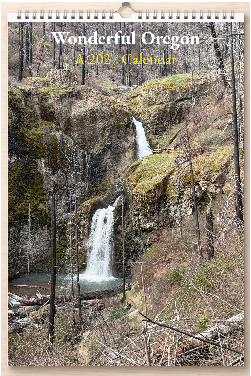 Wonderful Oregon: A 2027 Calendar