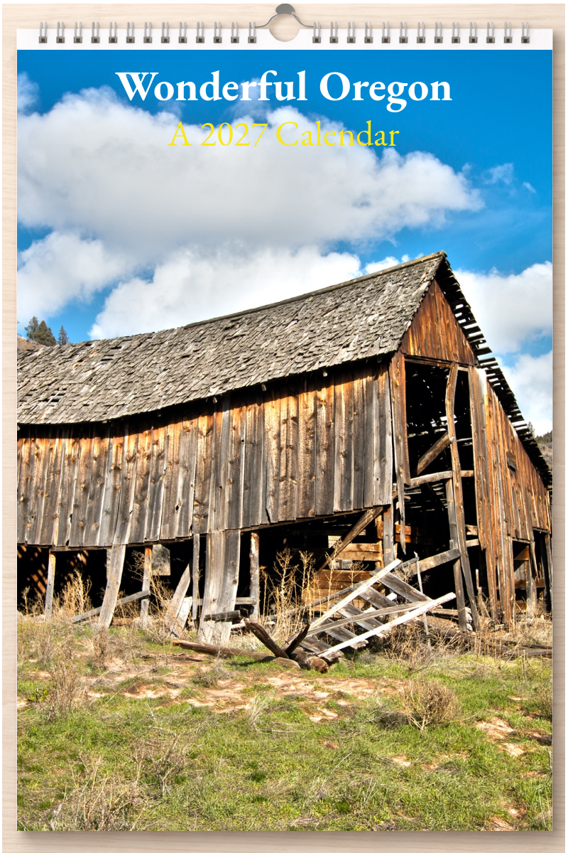 Wonderful Oregon: A 2027 Calendar
