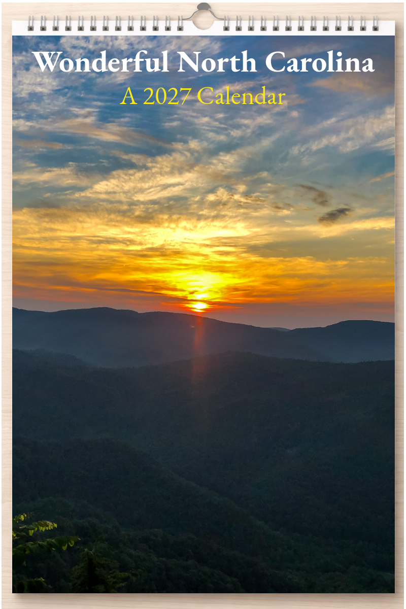 Wonderful North Carolina: A 2027 Calendar