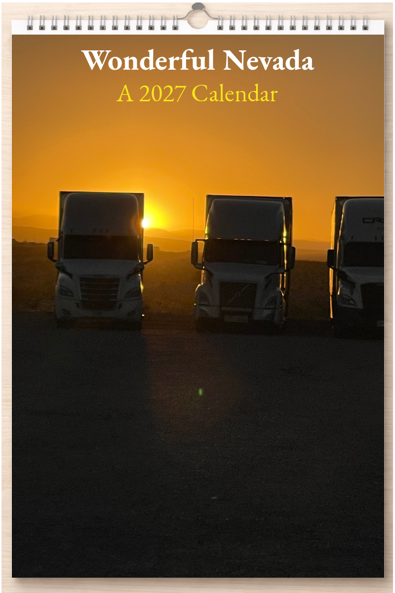 Wonderful Nevada: A 2027 Calendar