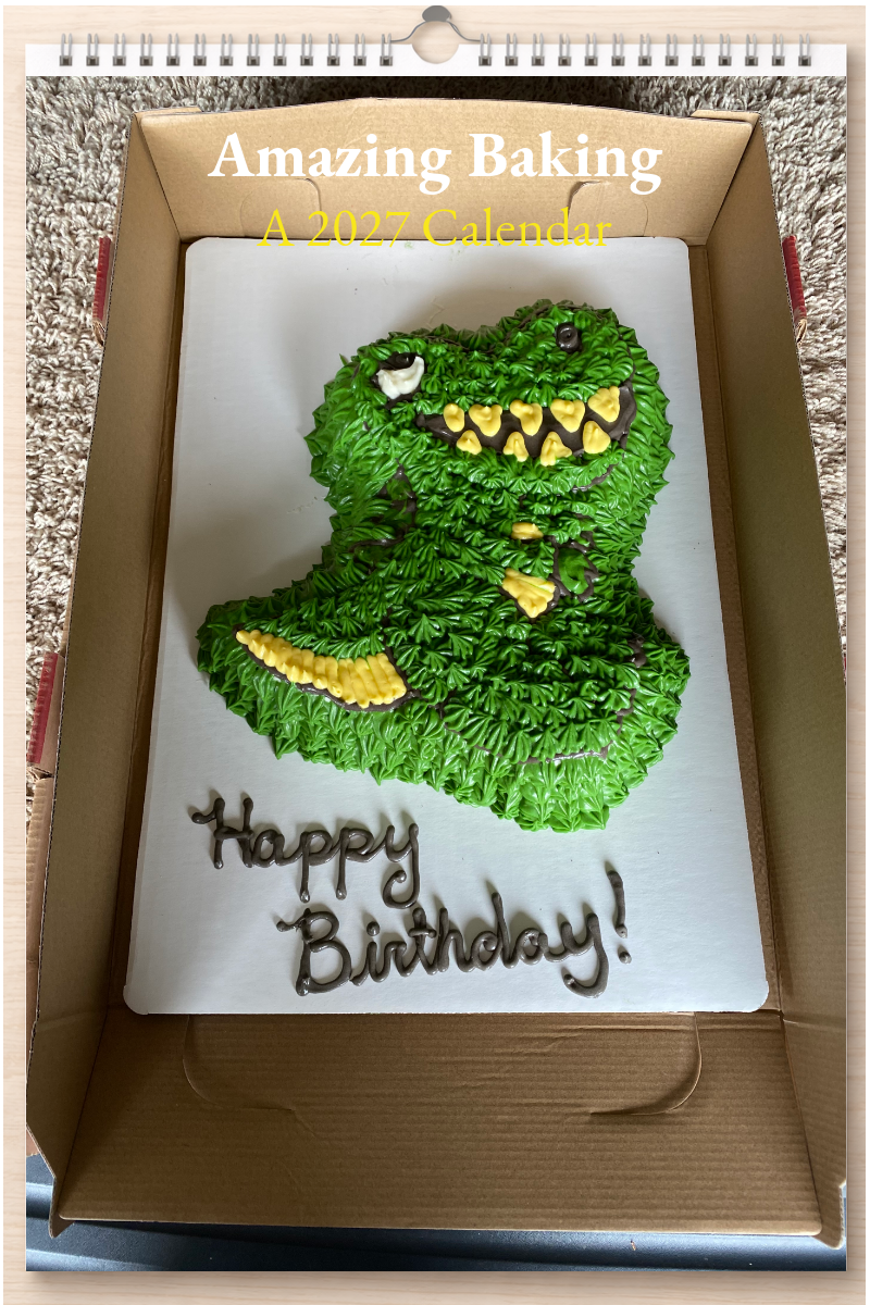 Amazing Baking: A 2027 Calendar