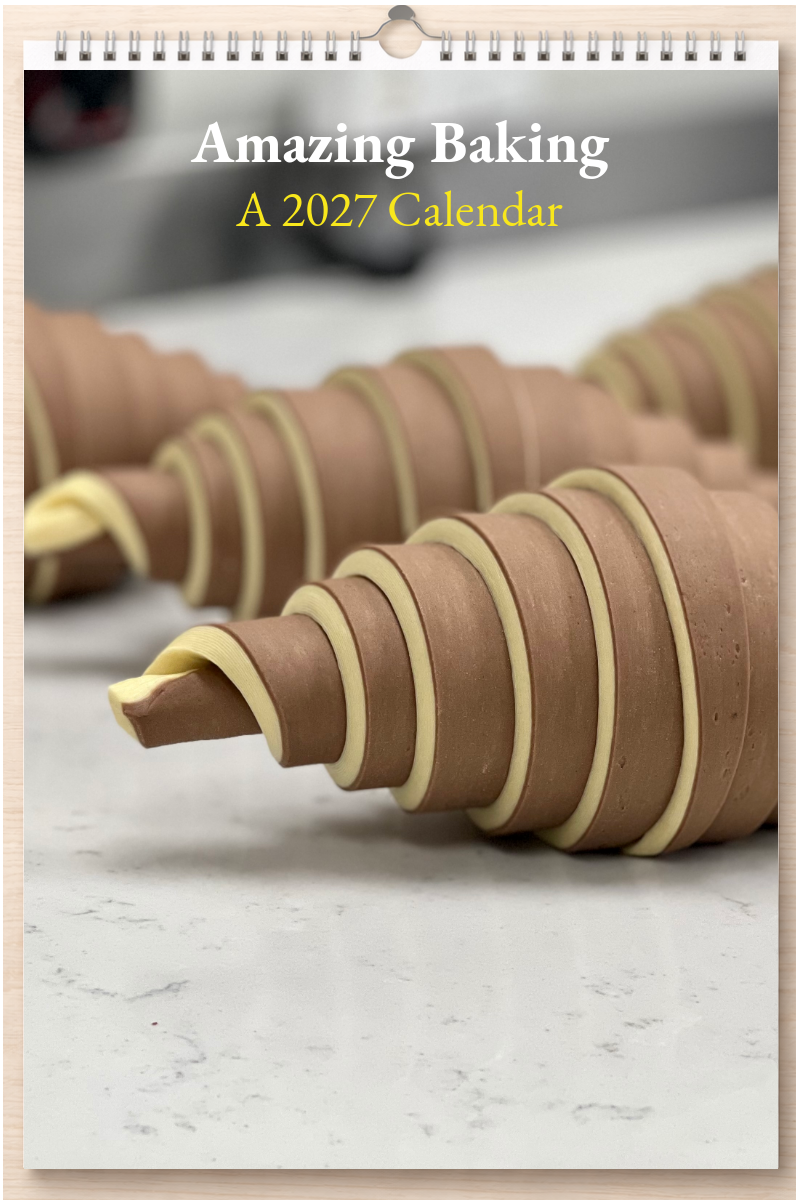 Amazing Baking: A 2027 Calendar
