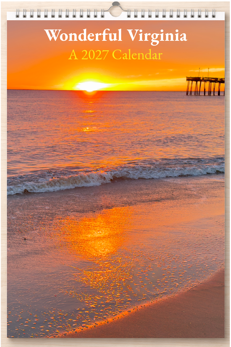 Wonderful Virginia: A 2027 Calendar