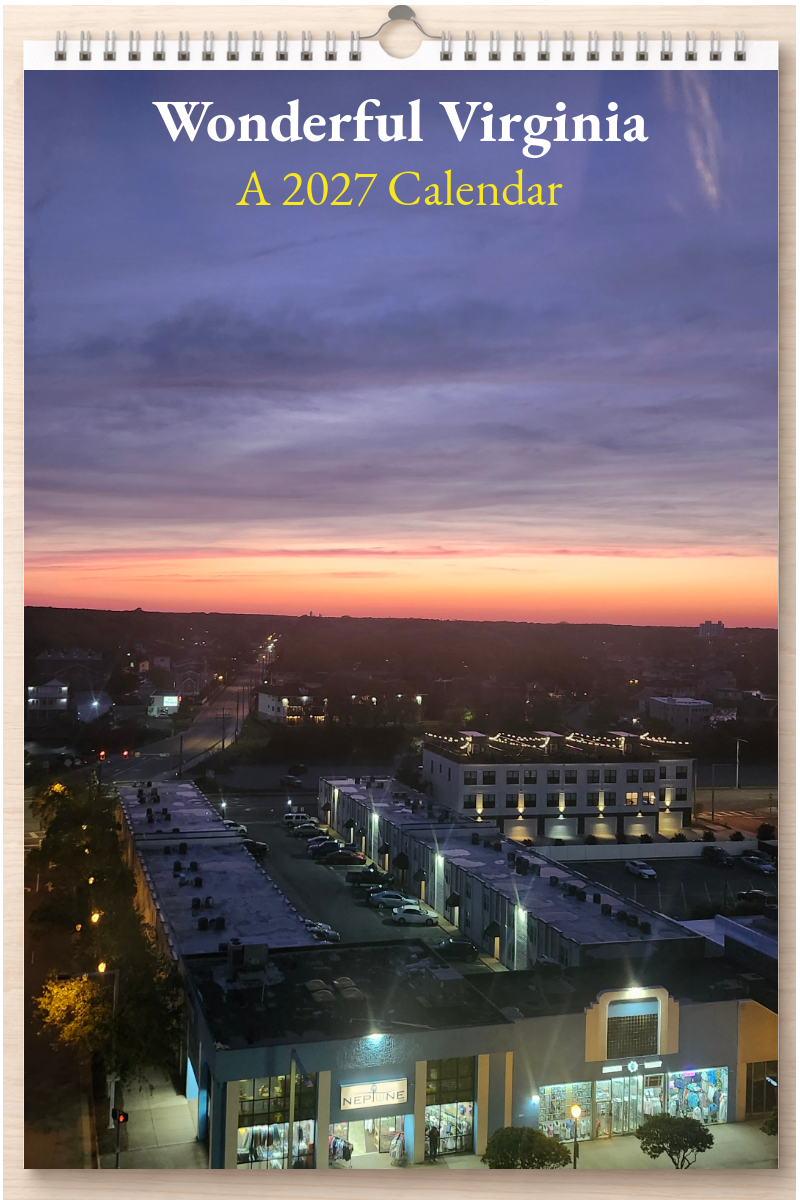 Wonderful Virginia: A 2027 Calendar