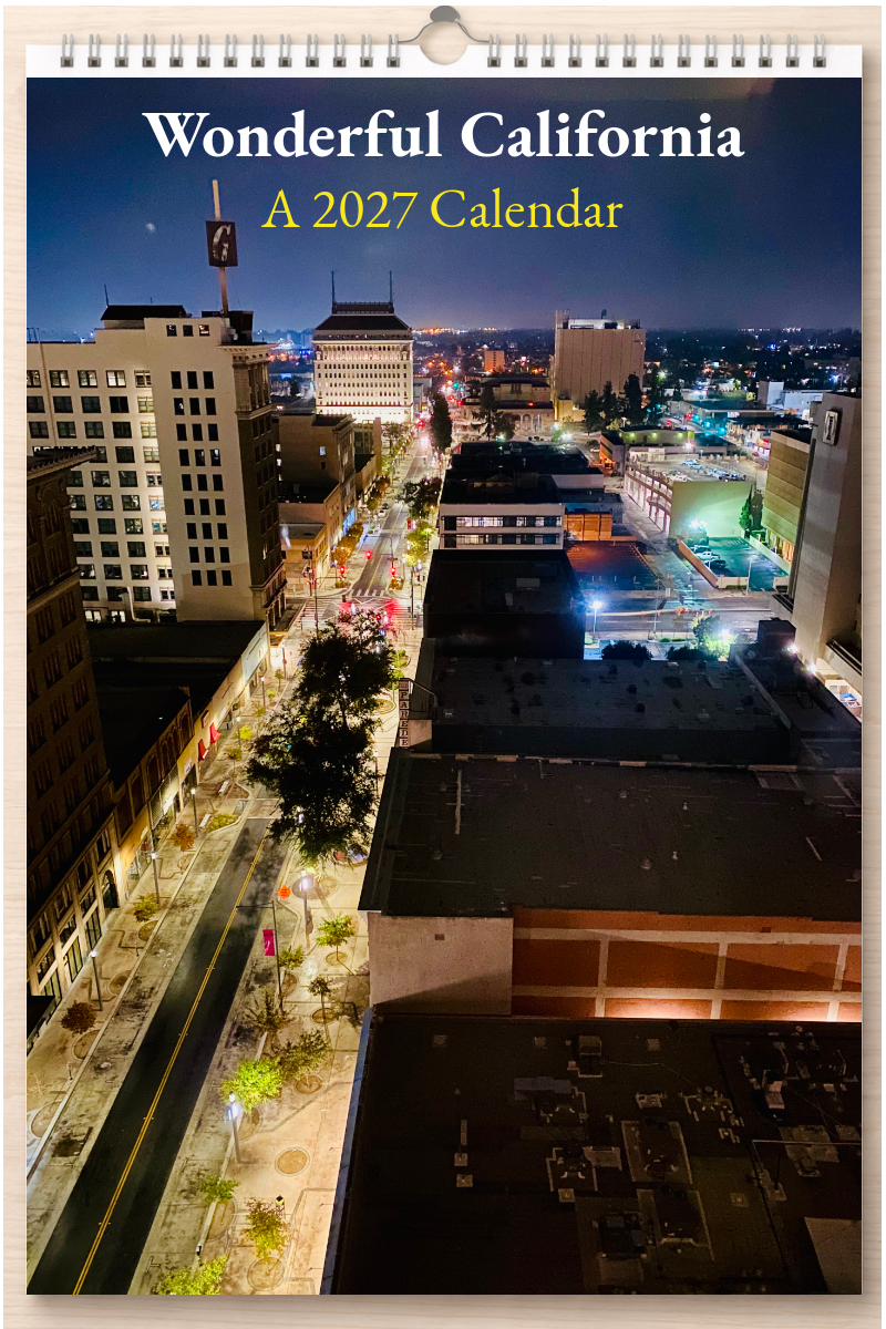 Wonderful California: A 2027 Calendar