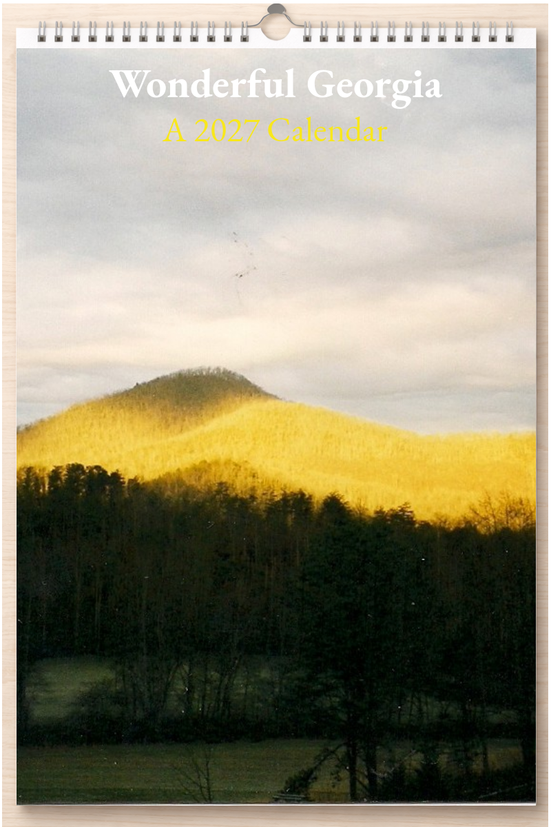 Wonderful Georgia: A 2027 Calendar