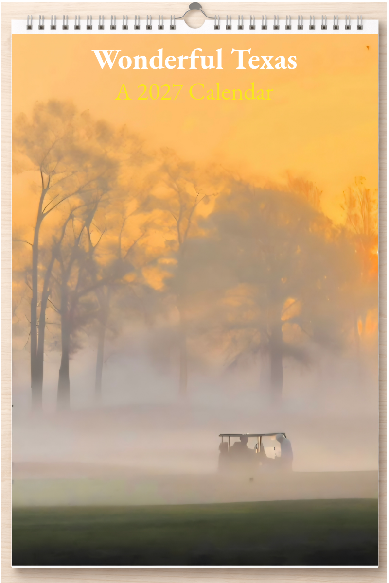 Wonderful Texas: A 2027 Calendar