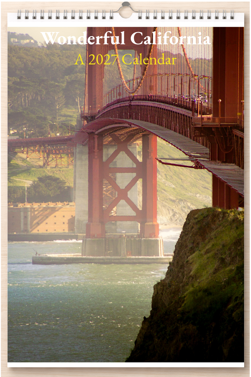Wonderful California: A 2027 Calendar