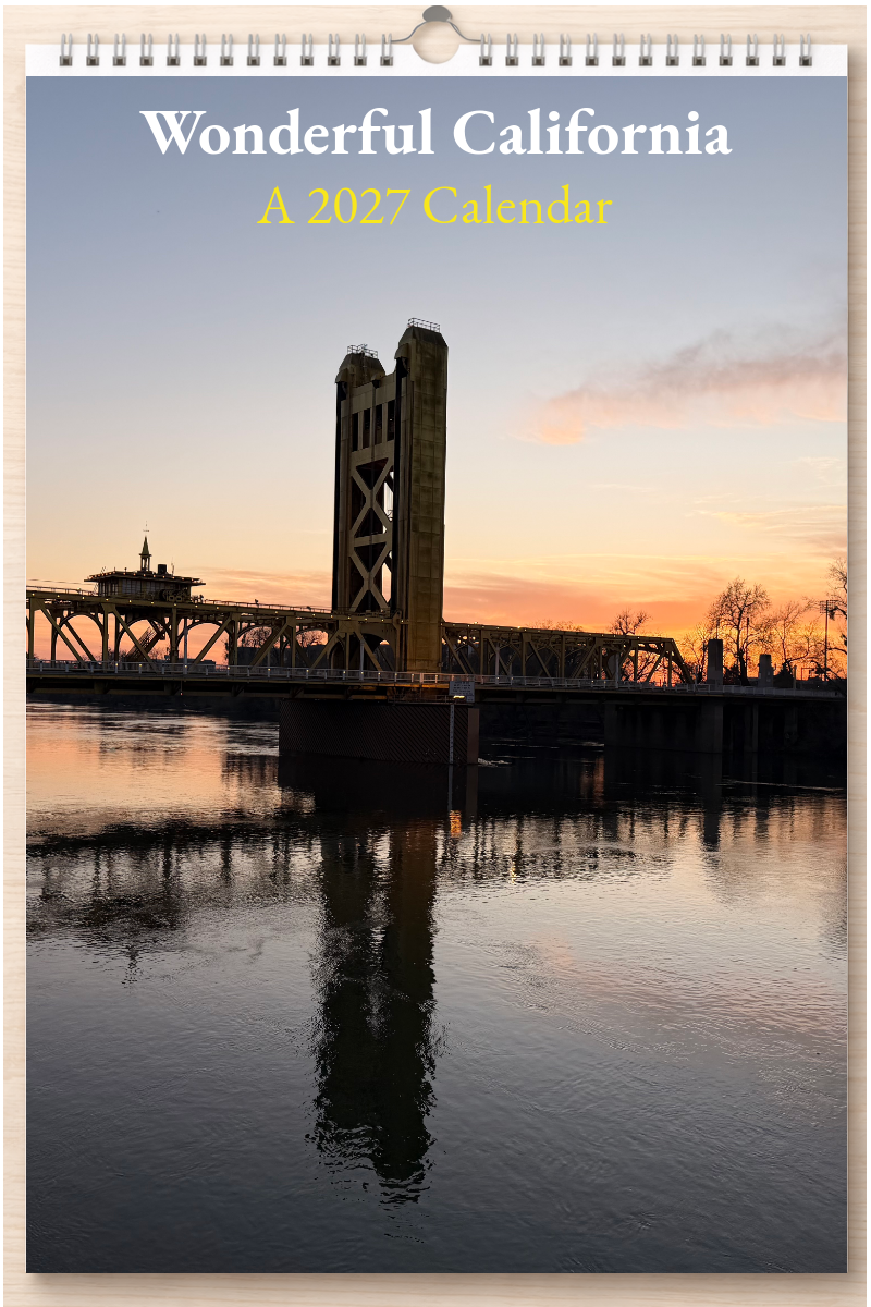 Wonderful California: A 2027 Calendar