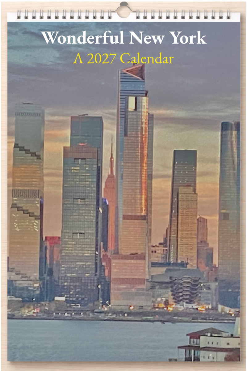 Wonderful New York: A 2027 Calendar