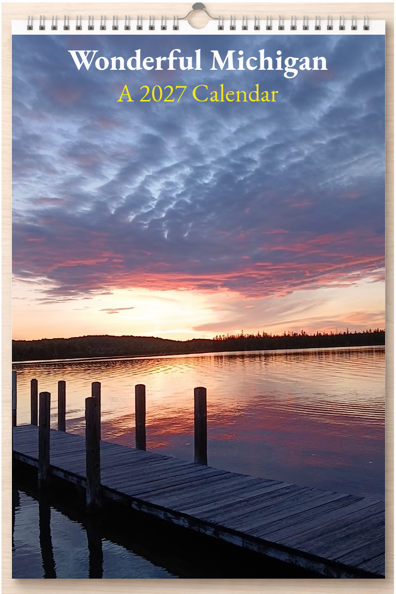 Wonderful Michigan: A 2027 Calendar