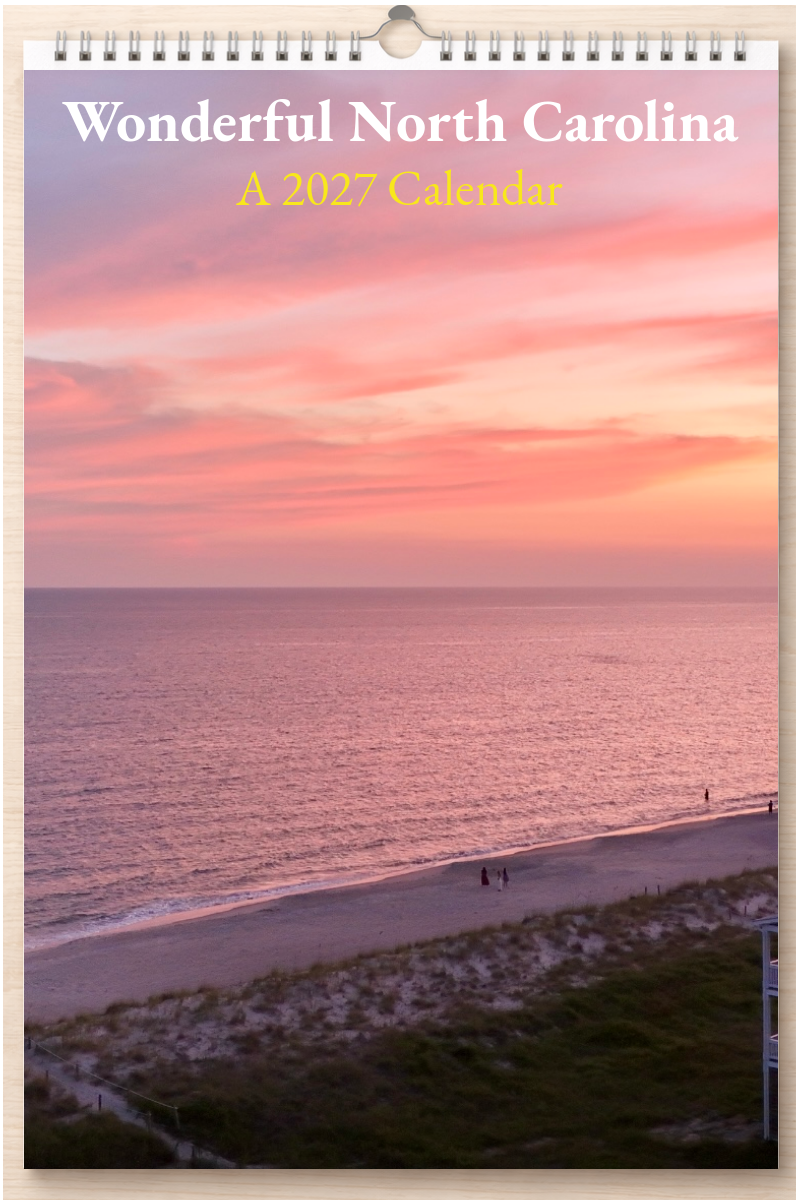 Wonderful North Carolina: A 2027 Calendar