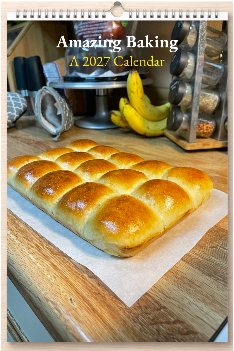 Amazing Baking: A 2027 Calendar