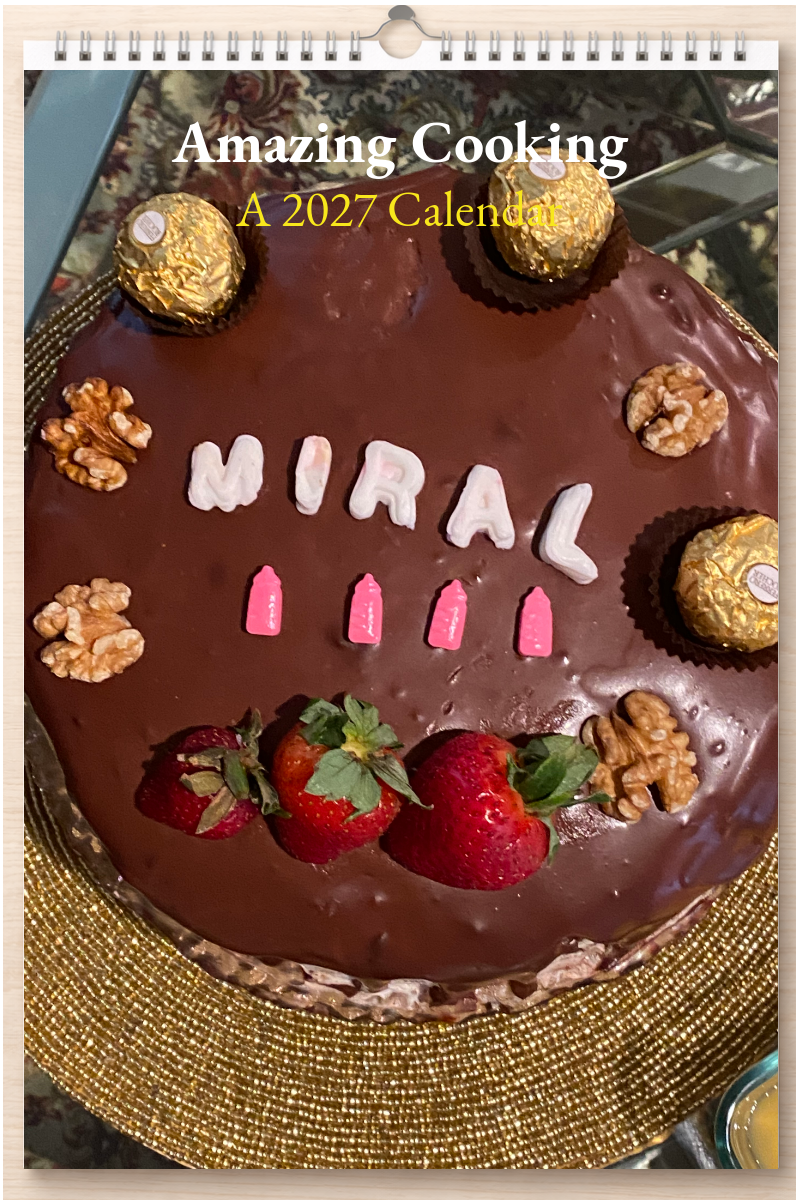 Amazing Cooking: A 2027 Calendar