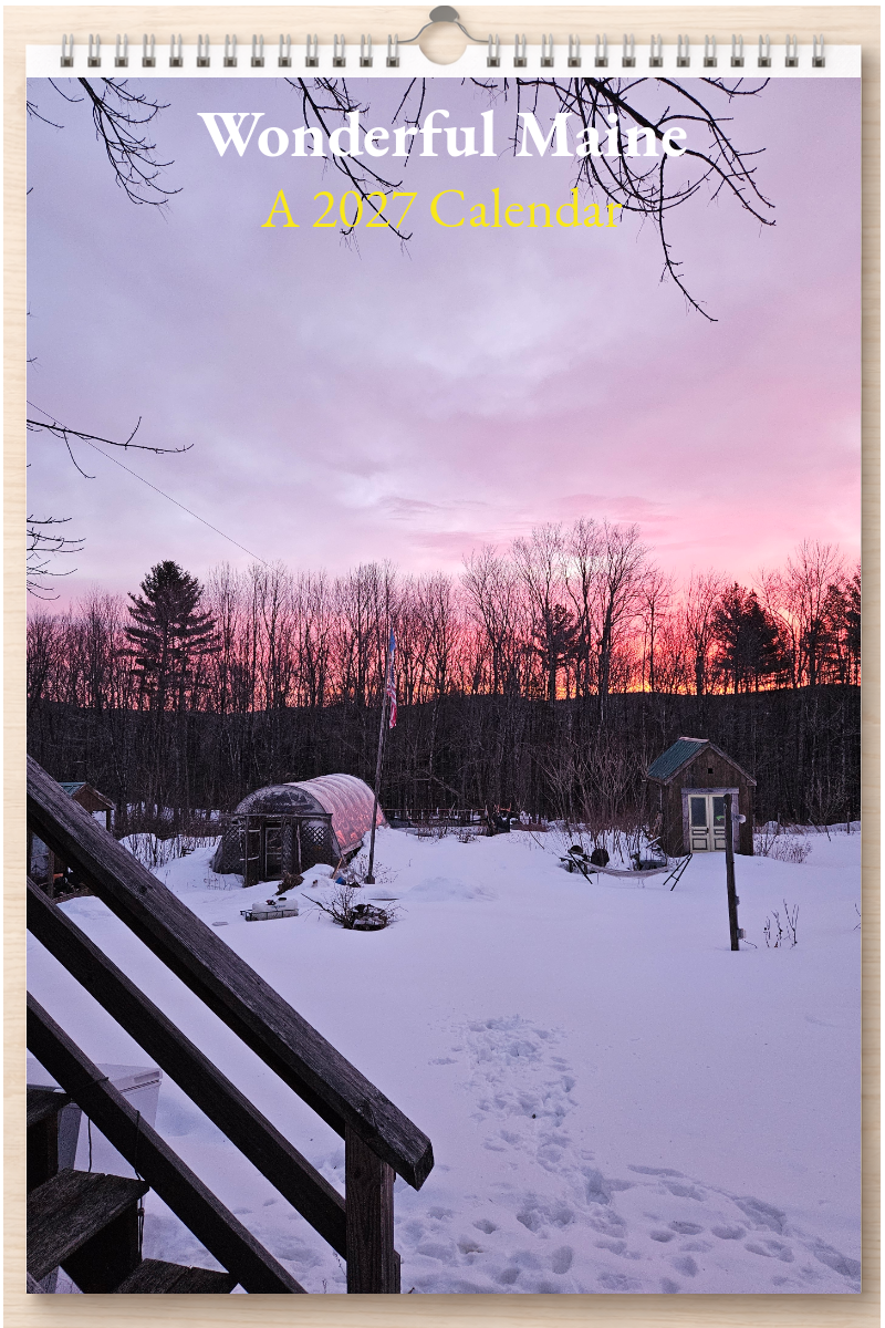 Wonderful Maine: A 2027 Calendar