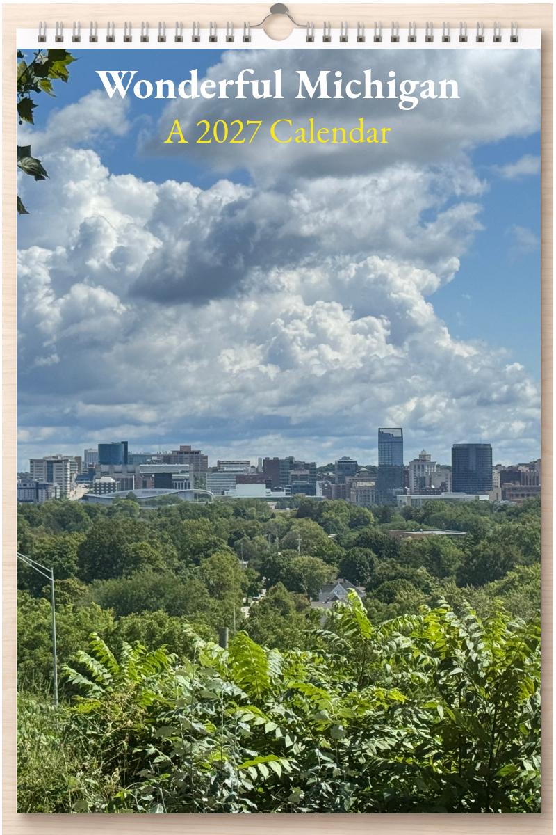 Wonderful Michigan: A 2027 Calendar