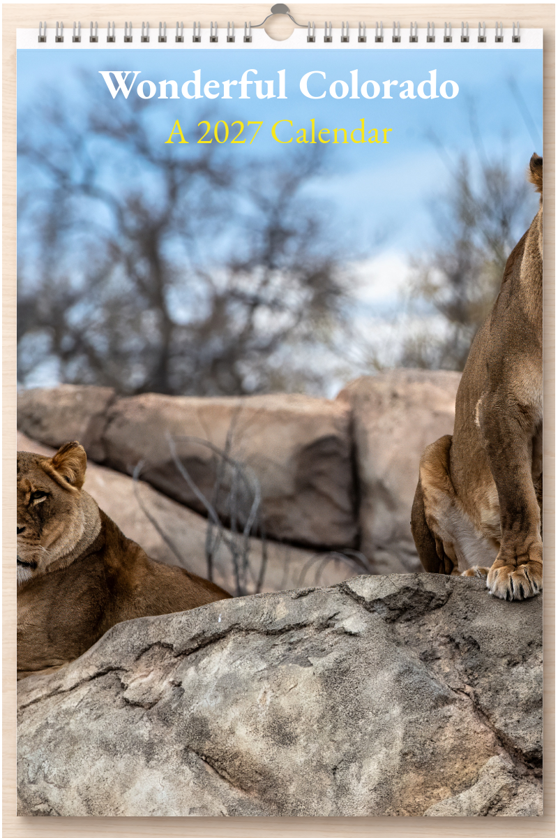 Wonderful Colorado: A 2027 Calendar