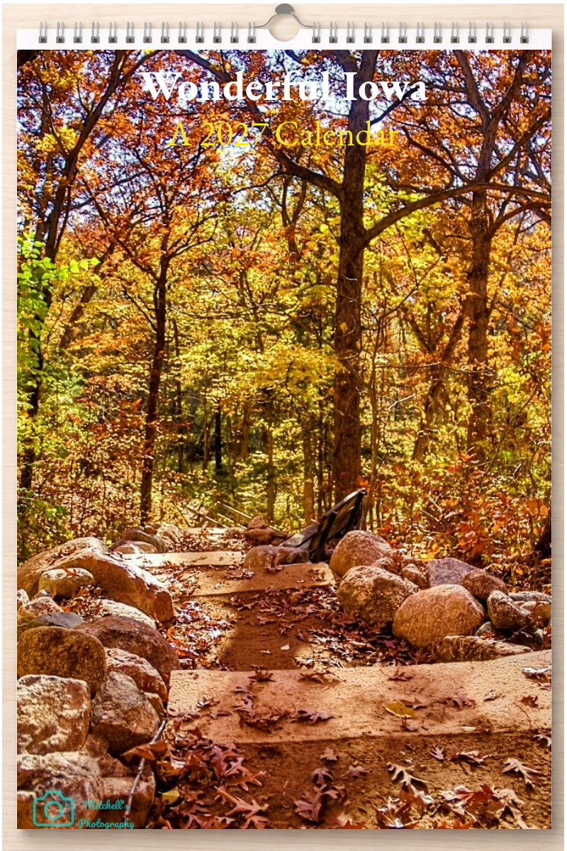 Wonderful Iowa: A 2027 Calendar
